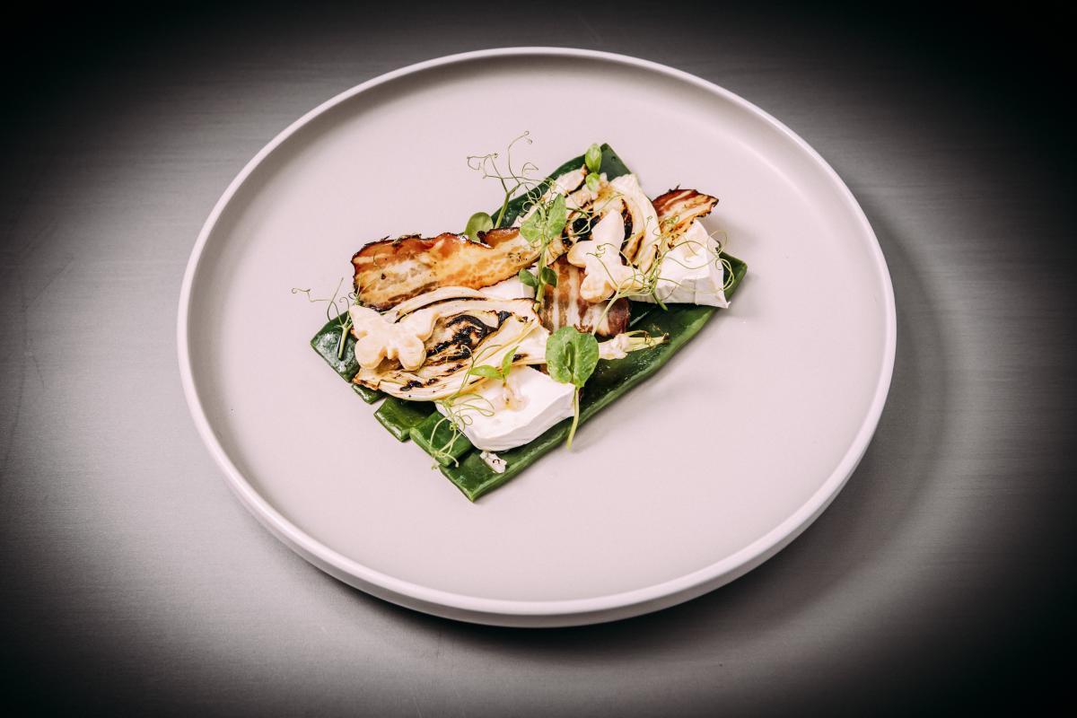SABAG | Sabag-Rezepte | Grillierter Fenchel mit Speck und Ziegenkäse